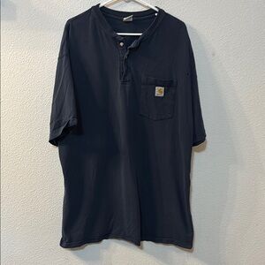 Carhartt Black Casual Button Down Shirt